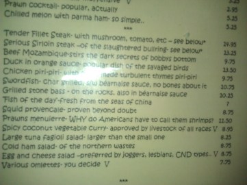 Check out the description of the egg salad