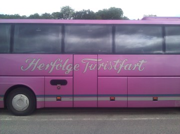 Excellent, now that's a tour bus!