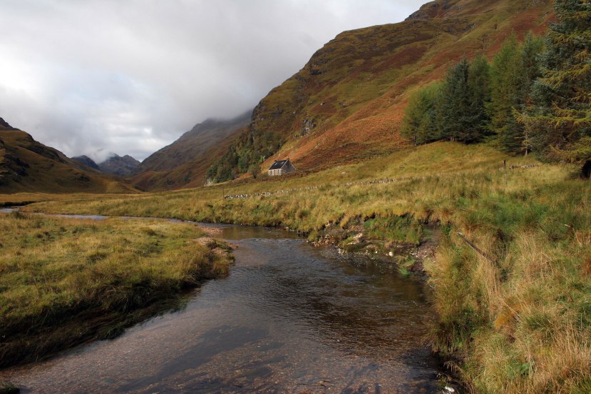 In the Highlands you can go for a walk on the glens