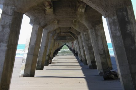 Under the pier